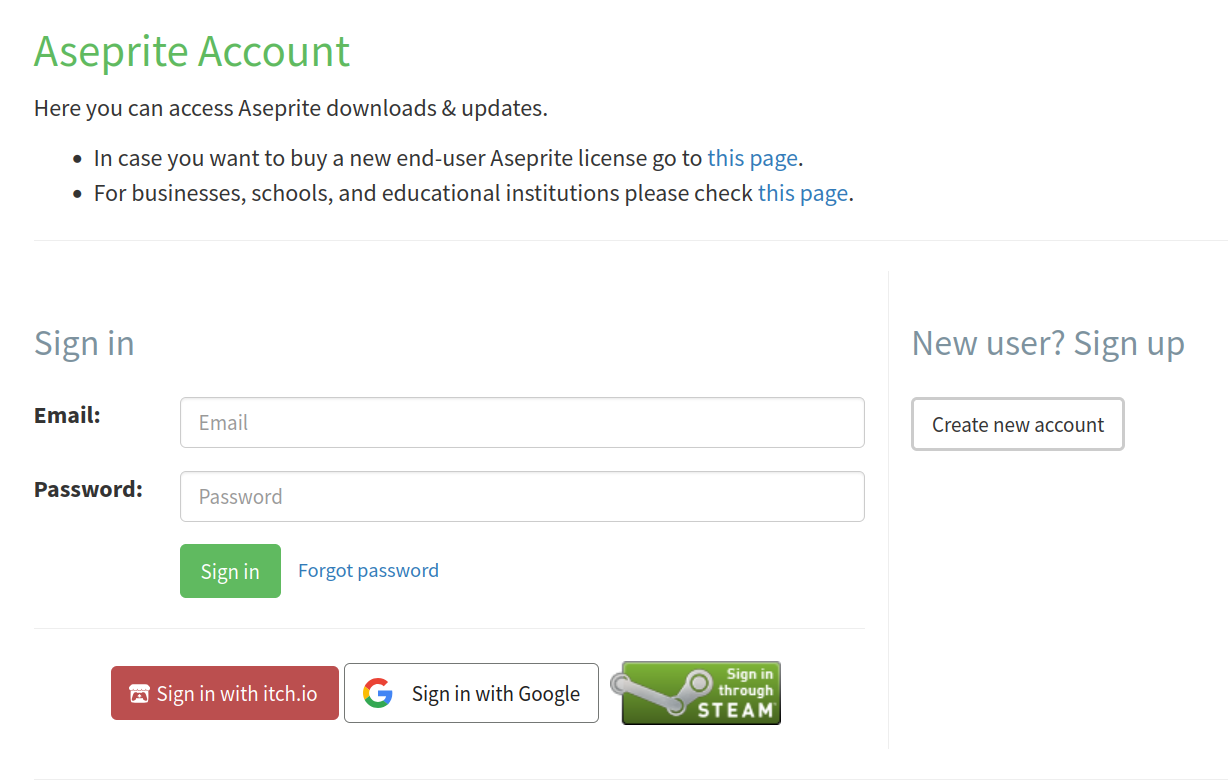 Login Screenshot